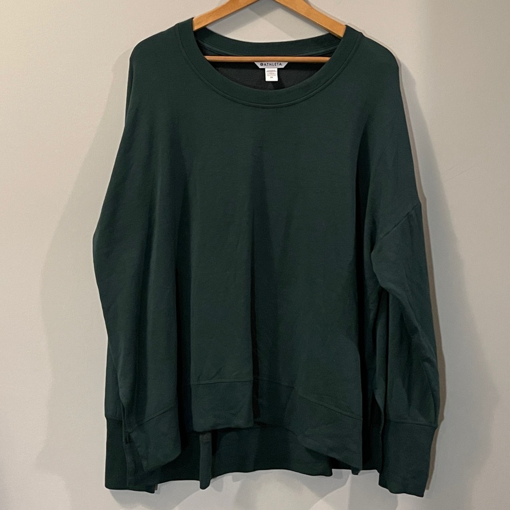 Athleta Coaster Luxe Sweatshirt 💚😍⚜️🥀